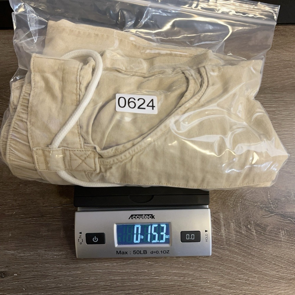 Joie Women Utility Pants 2 Citronelle Faded Wash Retro Wide Leg Linen Blend - Picture 10 of 10